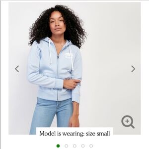 🍁 Roots Original Full Zip Hoodie Blue